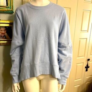 PINK Victoria's Secret Light Blue Crewneck Sweatshirt #DD